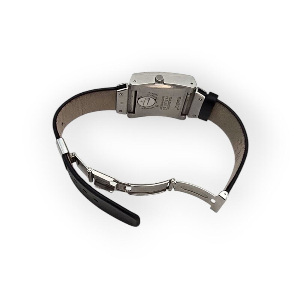Swatch Rectangular Quartz Watch AG 2006 Adjustabl… - image 9